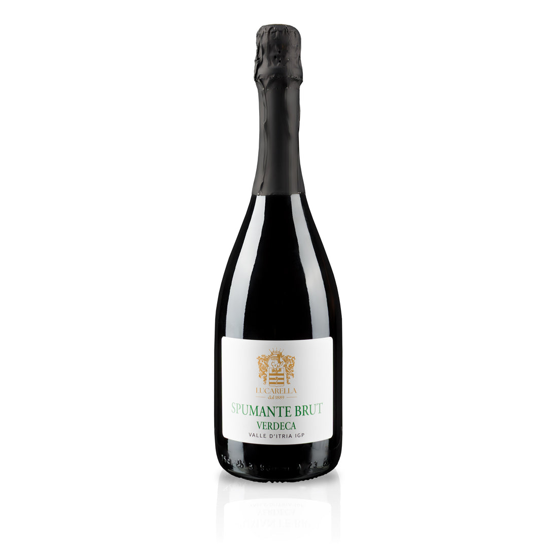 Spumante Brut Verdeca IGP valle d'itria ottenuto da vitigni selezionati quali 100% uva Verdeca