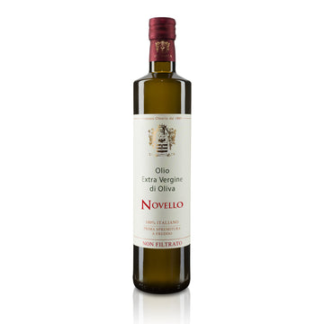 Olio Extravergine di oliva Novello non filtrato 750 ml - L'Acropoli di Puglia