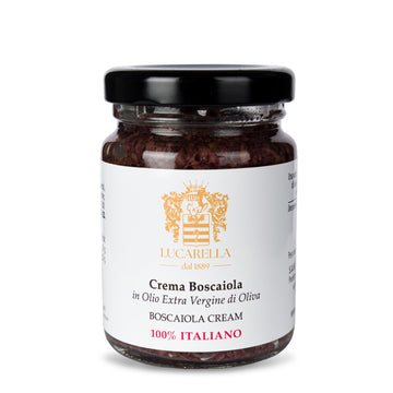 Crema boscaiola all'olio extravergine di oliva 100 gr. - L'Acropoli di Puglia