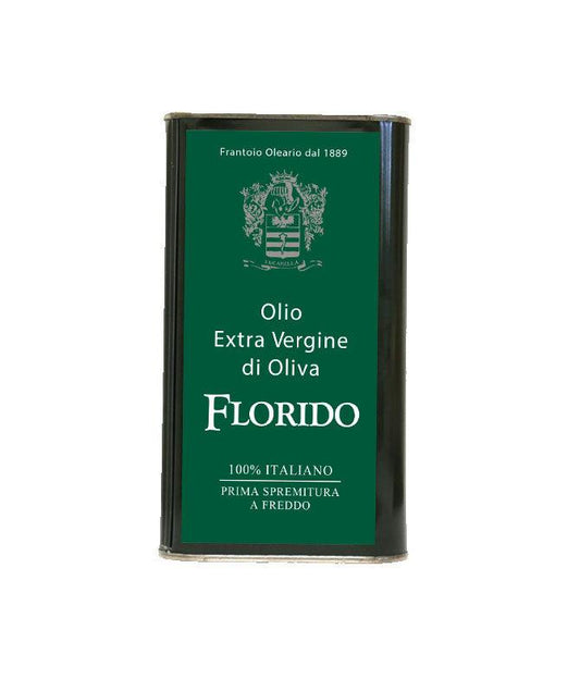Lattina di Olio extravergine di oliva Florido da 1 lt - L'Acropoli di Puglia