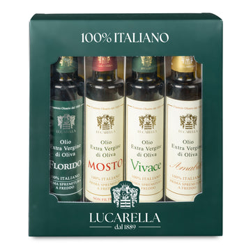 Set da 4 bottiglie 250 ml di Olio Extravergine di Oliva - L'Acropoli di Puglia