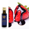 Condimento cotto di mosto da 100 ml abbinato con le fragole
