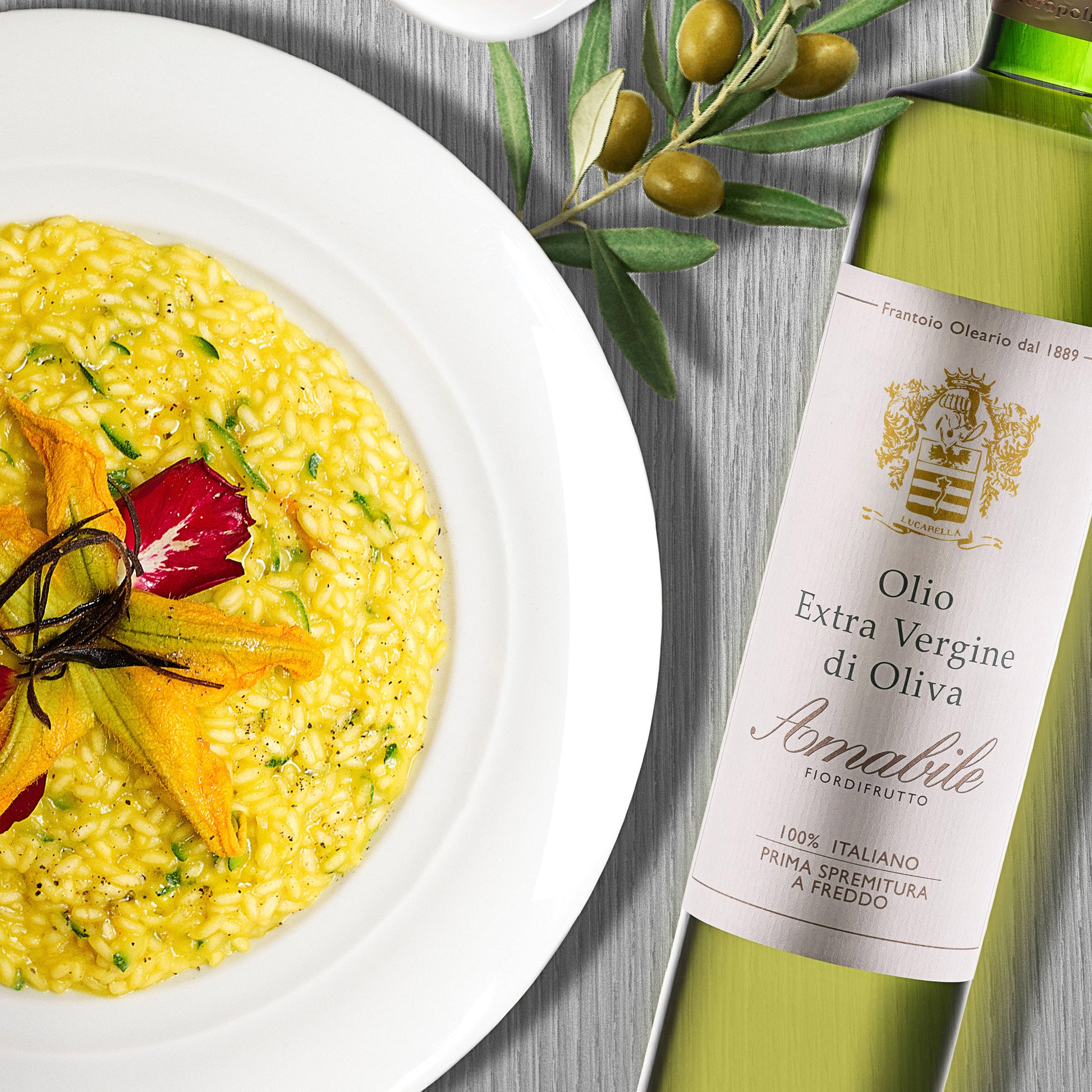 Set da 4 bottiglie 250 ml di Olio Extravergine di Oliva - L'Acropoli di Puglia