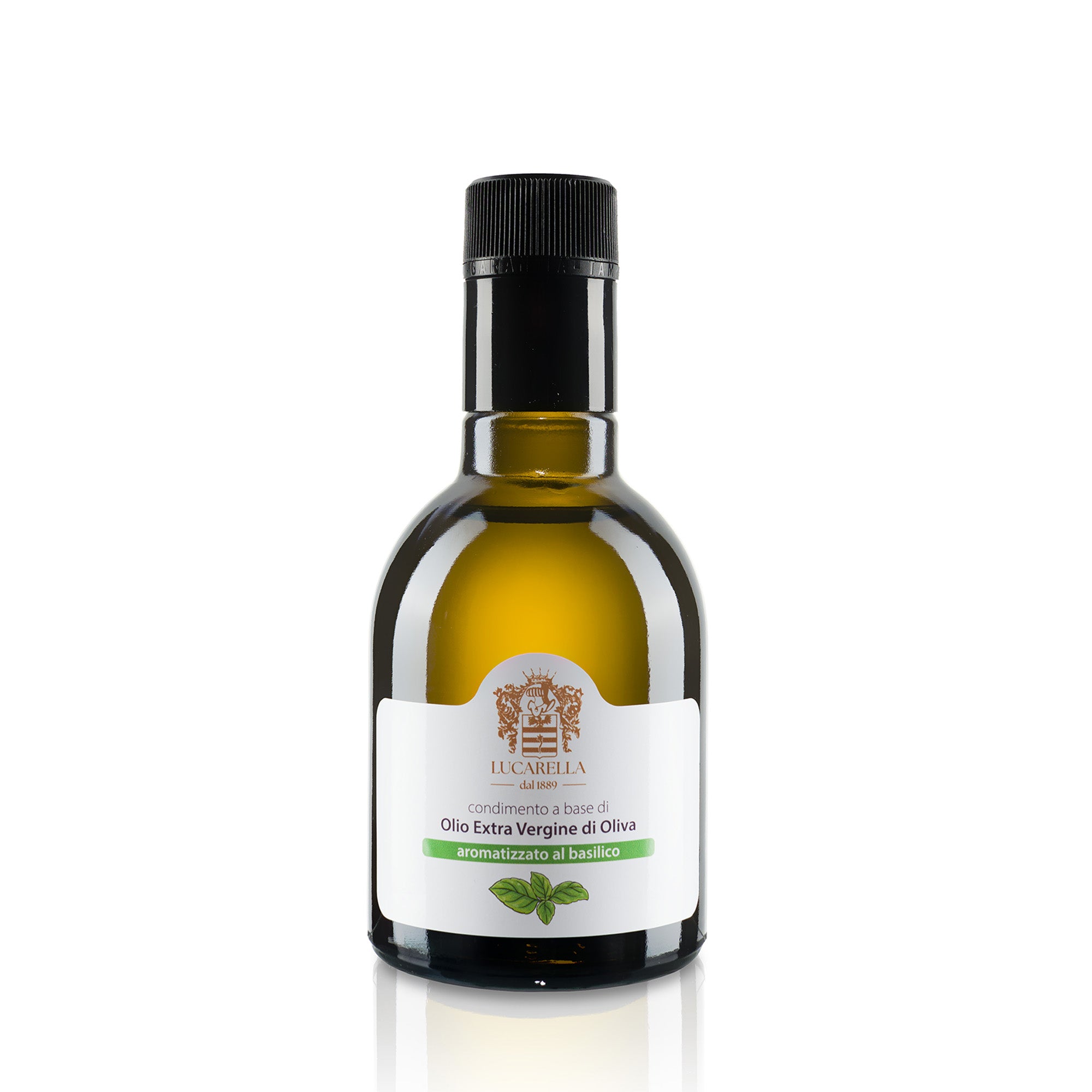 Condimento all’Olio EVO aromatizzato al Basilico 250 ml