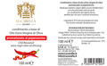 Original label: Lucarella chilli flavoured extra virgin olive oil dressing, 100 ml