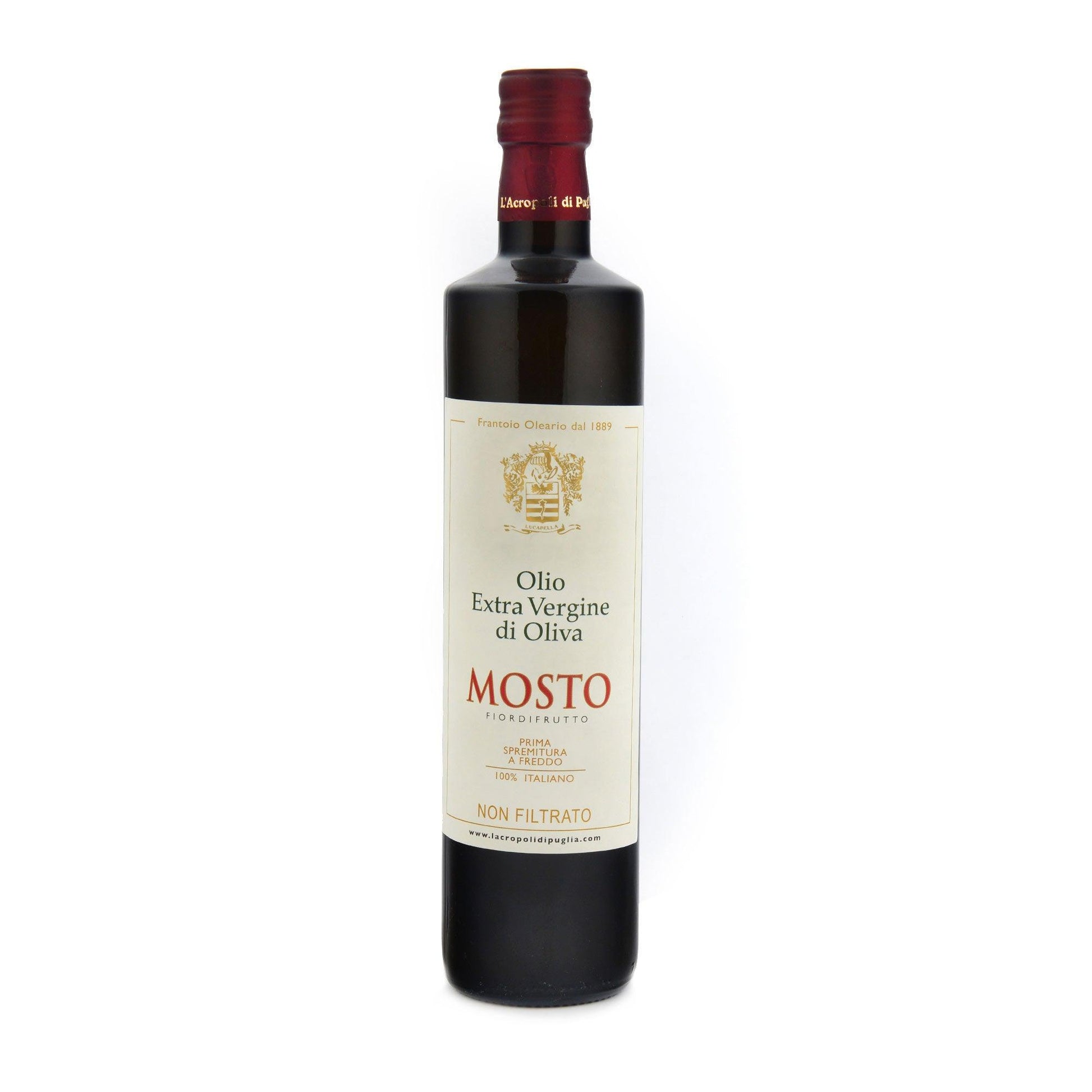 Olio Extravergine di oliva Mosto 750 ml - L'Acropoli di Puglia