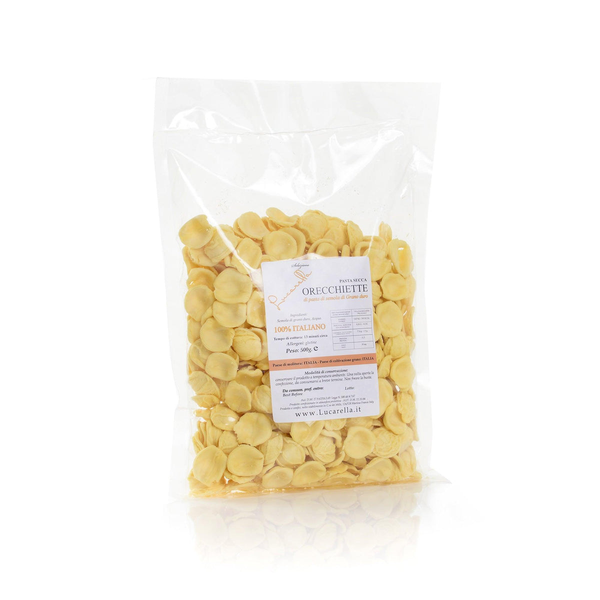 Orecchiette Bianche martinesi 500 gr