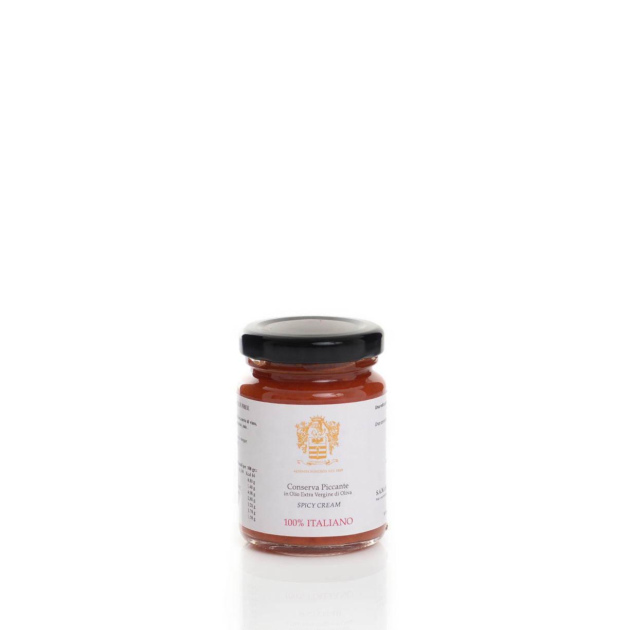 Conserva piccante in olio extravergine di oliva 100 gr. - L'Acropoli di Puglia