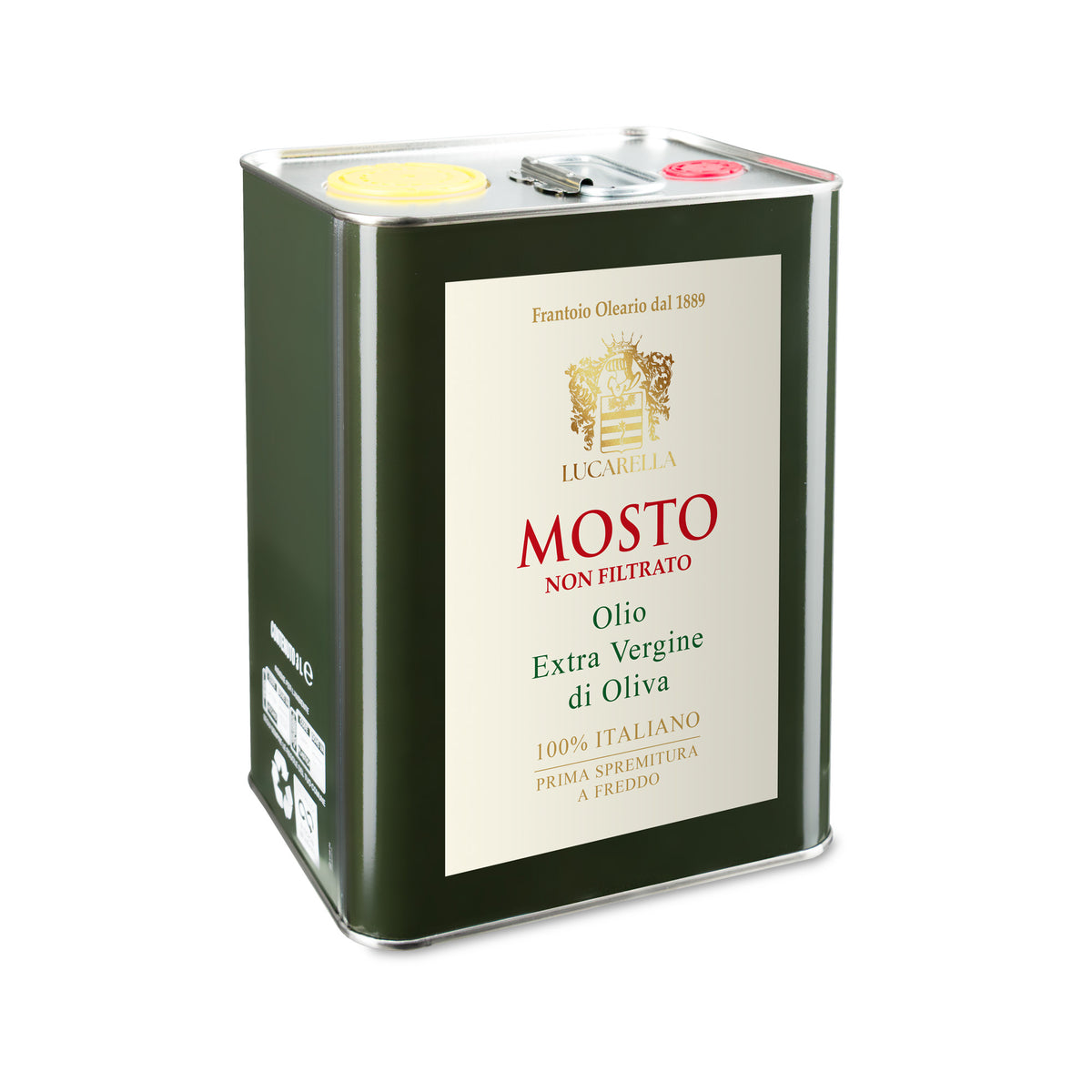Mosto Evoo Extra Virgin olive oil Mosto lt 3 Tin – L'Acropoli di Puglia