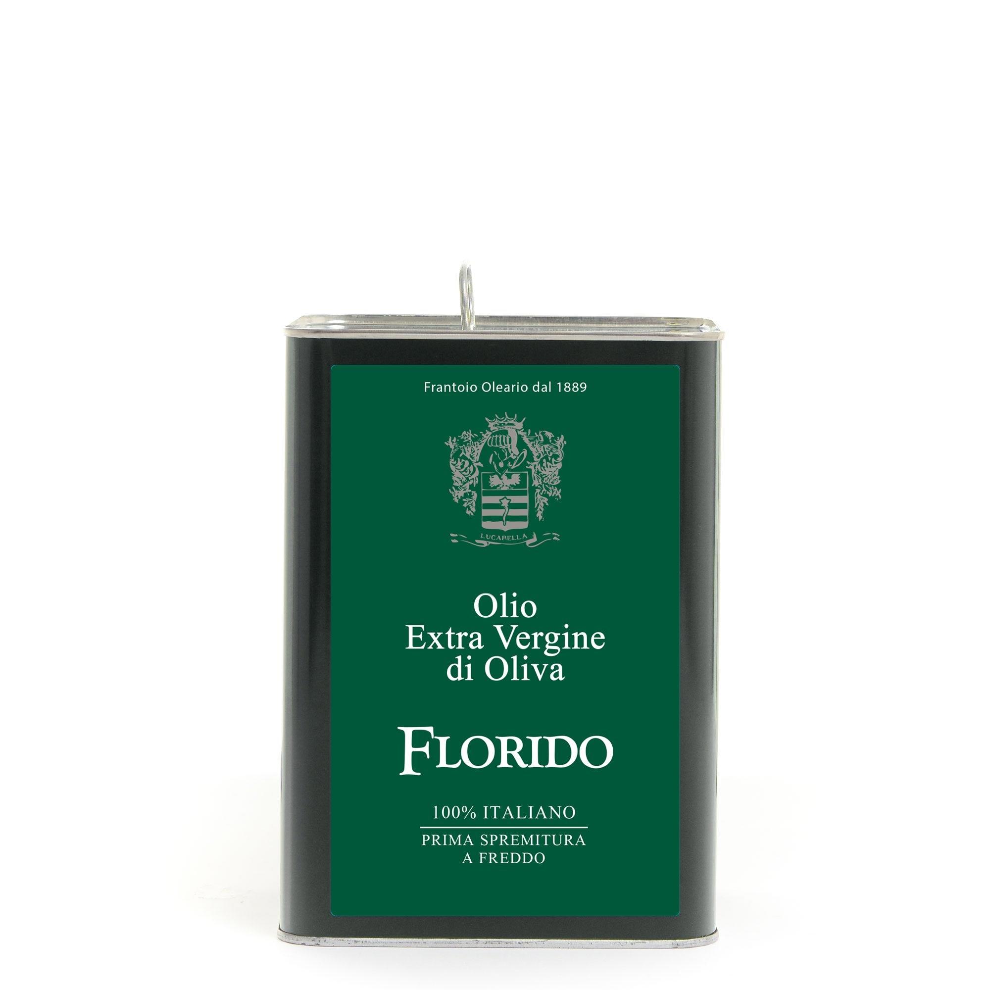 Lattina di Olio extravergine di oliva Florido da 3 lt - L'Acropoli di Puglia