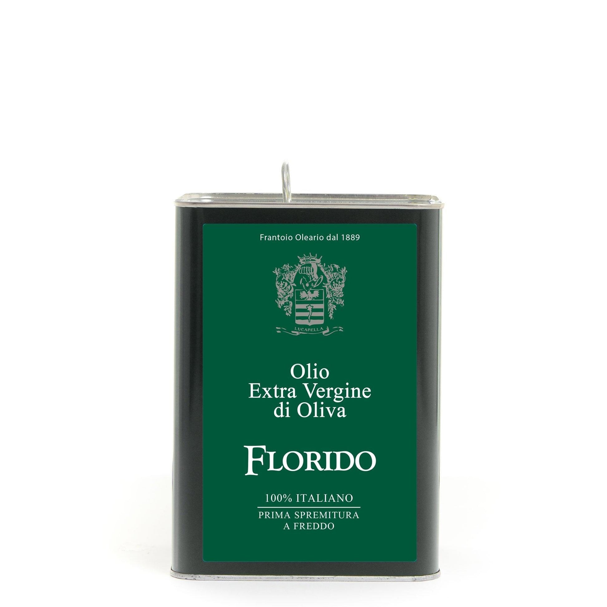 Lattina di Olio extravergine di oliva Florido da 3 lt - L'Acropoli di Puglia
