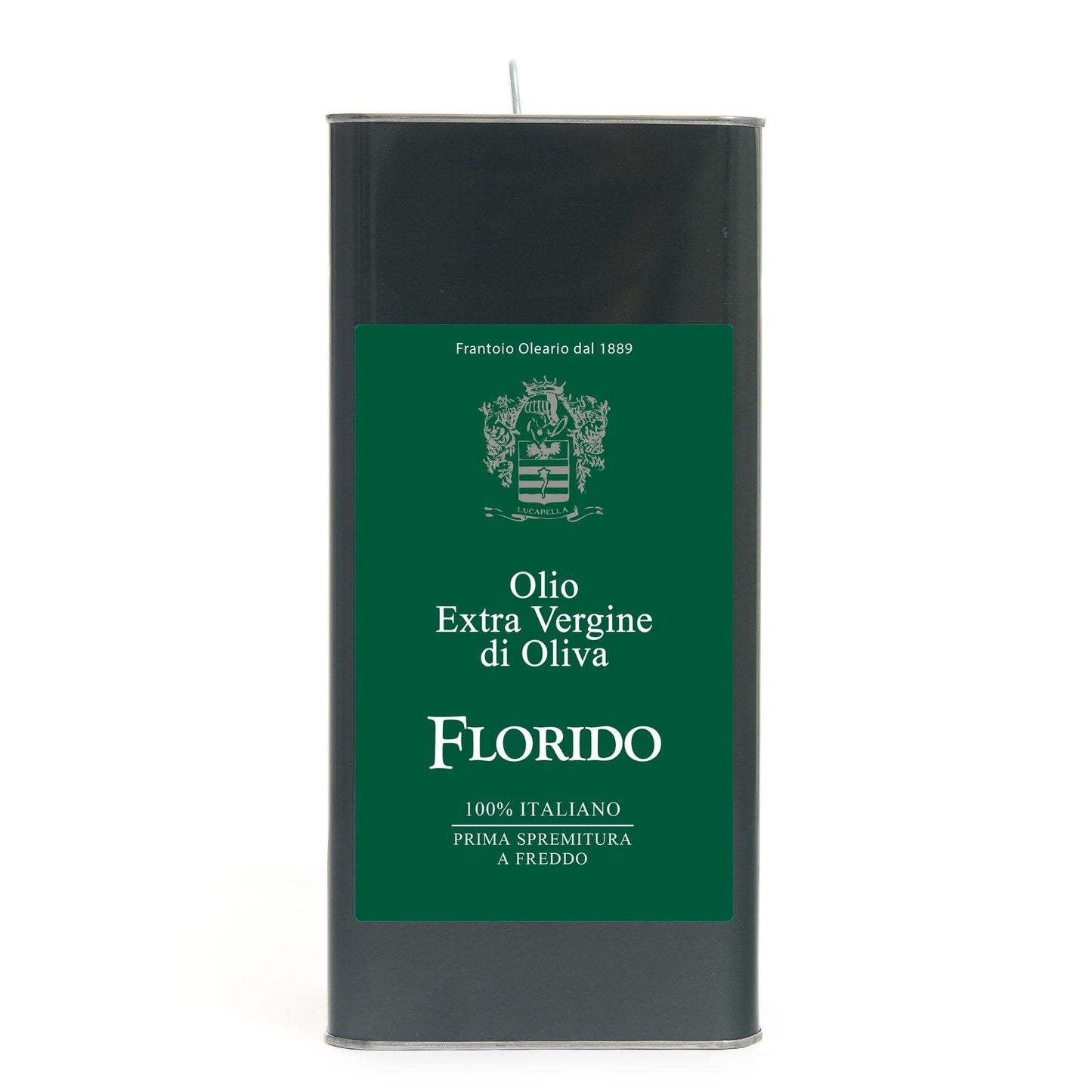 Lattina di Olio extravergine di oliva Florido da lt 5 - L'Acropoli di Puglia