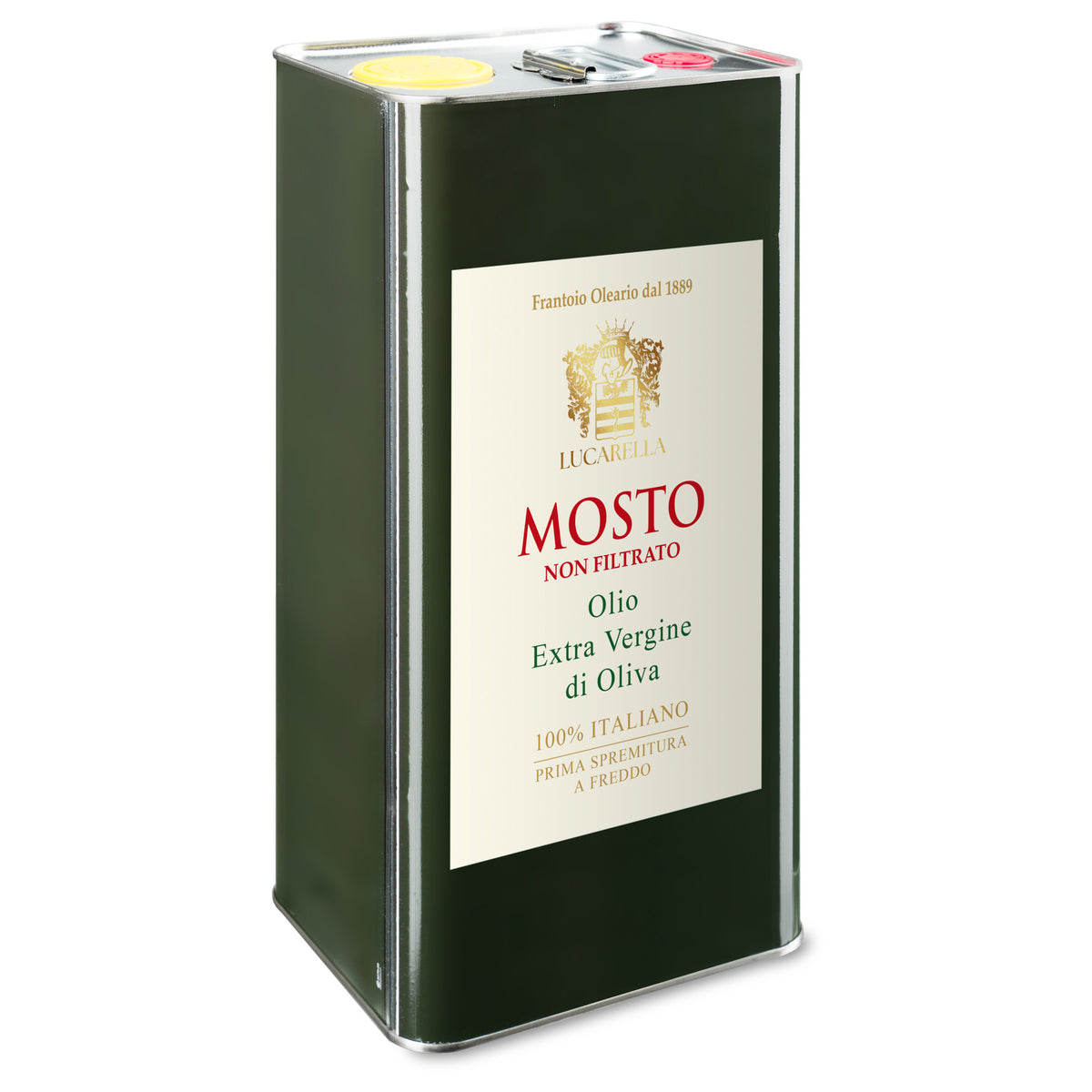 Mosto Evoo Extra Virgin olive oil Mosto lt 5,00 Tin – L'Acropoli di Puglia
