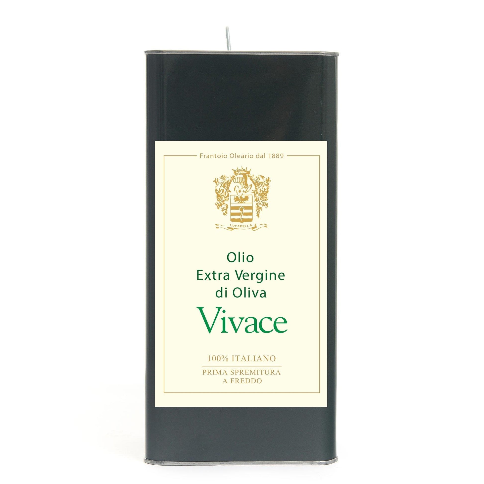 Lattina di Olio extravergine di oliva Vivace da 5 lt - L'Acropoli di Puglia
