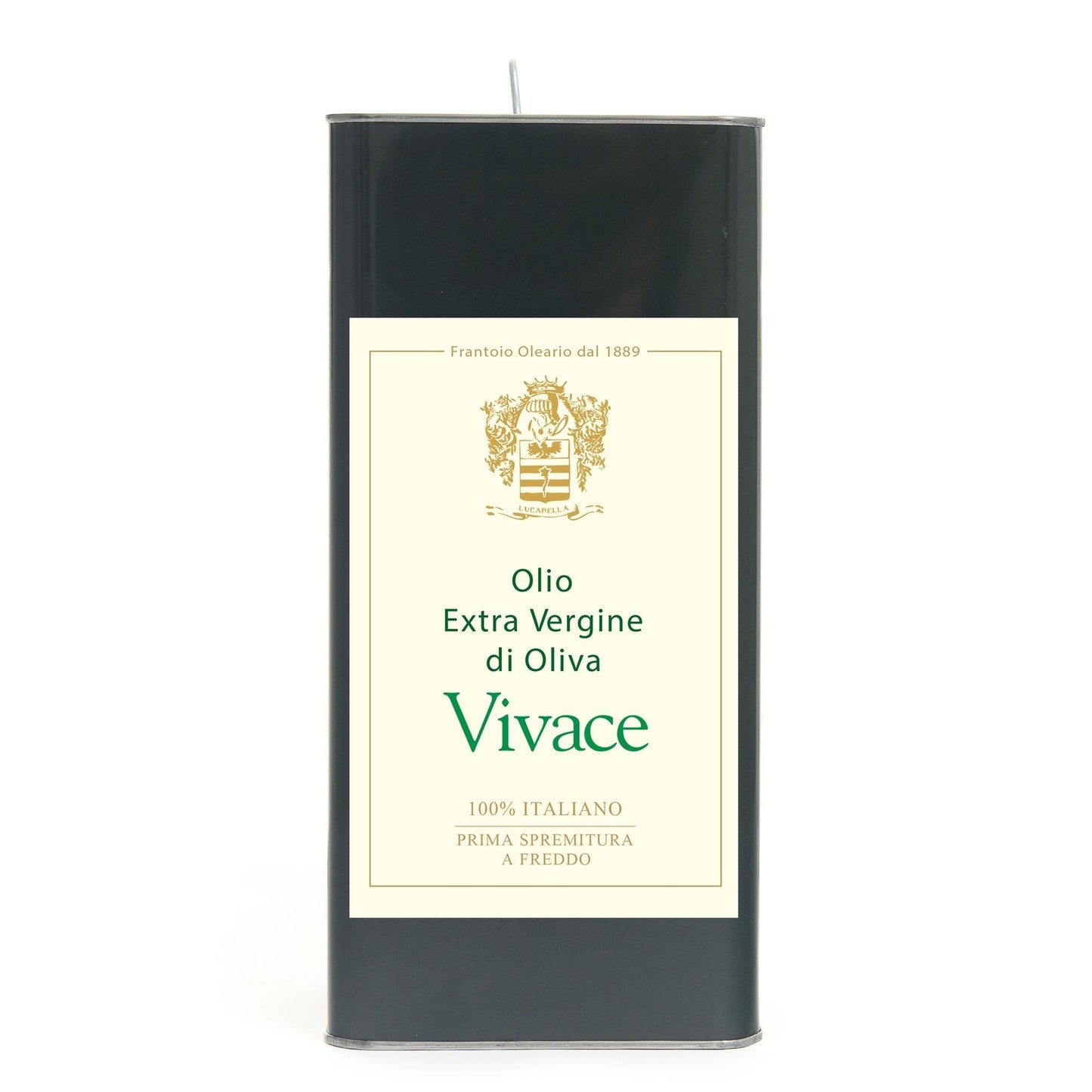 Lattina di Olio extravergine di oliva Vivace da 5 lt - L'Acropoli di Puglia